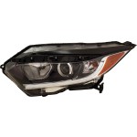 Headlight Assembly for Honda HR-V 2019-2022, Left (Driver) Side, Halogen, Replacement (CAPA Certified)