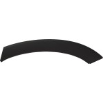 Rear Wheel Opening Molding for Hyundai Santa Fe 2019-2020, Left (Driver) Side, Textured Black Finish, Replacement