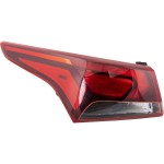 Outer Tail Light Assembly for Hyundai Accent Sedan, Halogen, Left (Driver) Side, fits 2018-2022 Models, Replacement