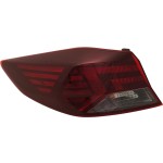 2019 - 2020 Hyundai Elantra Tail Light Rear Lamp - Left (Driver)