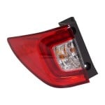 LED Tail Light Assembly for Honda Passport 2019-2021, Left (Driver), Replacement