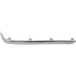 Rear Bumper Molding for Honda Ridgeline 2017-2023, Right (Passenger), Chrome Silver Garnish, Replacement