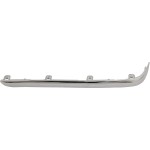 Rear Bumper Molding for Honda Ridgeline 2017-2023, Left (Driver), Chrome Silver Garnish, Replacement