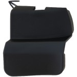 Front Bumper Tow Hook Cover for Infiniti QX60 (2016-2020), Access Hole Cover, Black, Replacement