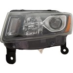 2014 - 2016 Jeep Grand Cherokee Headlight Assembly - Left (Driver) (CAPA Certified)