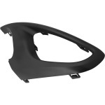 Fog Light Molding for 2014-2018 Cherokee, Left (Driver) Outer, Dark Gray, with Fog Light Bezel, Trailhawk Model, Replacement