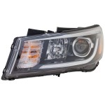 Headlight Assembly for Kia Sedona 2019-2021, Left (Driver) Side, Halogen, without LED Position Light, Replacement