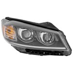 Headlight Assembly for Kia Sorento 2019-2020, Right (Passenger) Side, Halogen, with Adaptive Headlight Feature, Replacement (CAPA Certified)