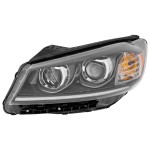 Headlight Assembly for Kia Sorento 2019-2020, Left (Driver) Side, Halogen, with Adaptive Headlight, Replacement (CAPA Certified)