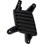 Fog Light Cover for Kia Sportage 2014-2016, Right (Passenger) Side, Outer, Textured Black, Replacement