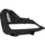 Front Fog Light Molding for Kia Optima 2019-2020, Left (Driver) Side, Air Inlet Finisher, Texture Black, Exclude Hybrid Model, Replacement