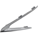 Front Bumper Bracket for Lexus NX300/NX300H 2018-2021, Left (Driver), Mounted in Grille, without F Sport Package, Replacement