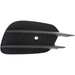 Front Bumper Grille for Mercedes-Benz E-Class 2017-2020 Right (Passenger), Outer, without Luxury Package, Sedan/Wagon, with AMG Styling Package, Convertible/Coupe, Replacement