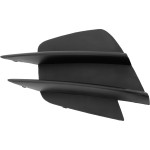 Textured Black Front Bumper Grille for Mercedes-Benz C300 2019-2023, Left (Driver) Side, with AMG Package, Suitable for Coupe/Convertible/(2019-2021 Sedan), Replacement