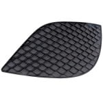 Front Bumper Grille for Mercedes-Benz C300 2019-2023, Right (Passenger) Side, Outer, Textured Black, without AMG Package and Active Park Assist Sensor Holes, Suitable for Coupe/Convertible/2019-2021 Sedan, Replacement