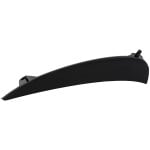 Front Bumper Molding for Mercedes-Benz E-Class 2021-2023, Left (Driver), Textured, with AMG Package, Convertible/Coupe/Sedan, Replacement
