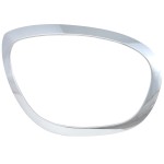 Chrome Headlight Bezel for Mini Cooper Countryman 2017-2023, Right (Passenger), Replacement