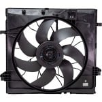 2012 - 2019 Mercedes Benz Gle350 Radiator Cooling Fan Assembly