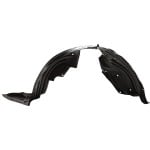 Front Fender Liner for Mazda CX-9, Model Years 2016-2023, Left (Driver) Side, Replacement