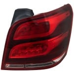 Tail Light Assembly for Mercedes-Benz GLK-Class 2013-2015, Right (Passenger) Side, Replacement