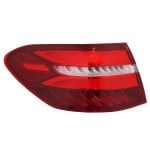 Tail Light Assembly for Mercedes-Benz GLC-Class SUV 2016-2019, Left (Driver) Side, Outer, LED, Replacement