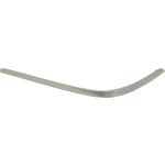 Chrome Rear Bumper Molding for Mercedes GL-Class 2010-2012, Left (Driver) Side, Replacement