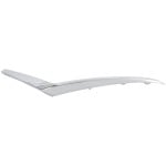 Front Bumper Molding for Nissan Kicks 2021-2023, Right (Passenger) Side, Chrome, Suitable for S/SV Models, Replacement
