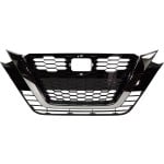 Gloss Black Grille for 2019-2022 Nissan Altima S, SL, SV Models, Replacement