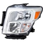Headlight Assembly for Nissan Titan 2020-2023/Titan XD 2020-2021, Halogen, Left (Driver), Crew Cab, Replacement