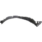 Front Fender Liner Right (Passenger) for Nissan Pathfinder/QX60 2015-2020, Polyethylene Terephthalate, Vacuum Form, Excludes 2015 Hybrid Models, Replacement