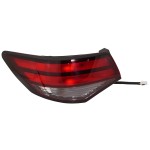 Tail Light Assembly for Nissan Sentra 2020-2023, Left (Driver), Outer, Halogen, Replacement (CAPA Certified)