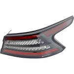 LED Tail Light Assembly for Nissan Maxima 2019-2023, Right (Passenger) Side, Replacement
