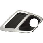 Front Fog Light Molding for Subaru Forester 2019-2021, Left (Driver) Side, Black with Chrome Trim, Limited Model, Replacement