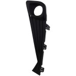 Front Bumper Molding for Toyota C-HR 2020-2022, Left (Driver), Textured Black, Plastic, Hole Cover, Limited Model, Made for Japan Built Vehicle, Replacement