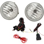 Fog Light Assembly for Toyota Solara (2004-2006), Tundra (2007-2013), Sequoia (2008-2017), Right (Passenger) and Left (Driver) Side, Replacement