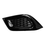 Gloss Black Fog Light Cover for Toyota Corolla IM 2016-2018, Left (Driver) Replacement