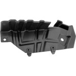 Front Bumper Air Intake Duct with Chrome Trim for Toyota 4Runner, Years 2014-2023, Left (Driver) Side, Replacement