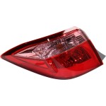 2017 - 2019 Toyota Corolla Tail Light Rear Lamp - Left (Driver)
