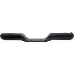 Step Bumper Face Bar and Pad for Toyota Pickup 1989-1995, with Pad Provision, without Mounting Bracket, Powdercoated Black, Suitable for All Cab Types, USA Built, Deluxe Level Trim, Replacement