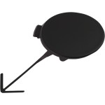 Front Bumper Tow Hook Cover for Volkswagen Tiguan 2012-2017, Tiguan Limited 2017-2018, Round, Replacement