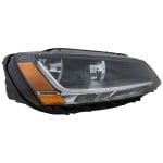 2015 - 2018 Volkswagen Jetta Headlight Assembly - Right (Passenger)