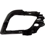 Front Fog Light Molding for Volkswagen Jetta 2016-2018, Right (Passenger), Textured Black, GLI/2018 Wolfsburg Edition Models, Replacement