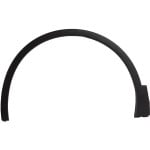 Front Wheel Opening Molding for 2018-2021 Volkswagen Tiguan, Left (Driver), OE Style, Textured Black, without R-Line Package, Replacement