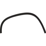 OE Style Rear Wheel Opening Molding for Volkswagen Tiguan 2012-2018, Right (Passenger), Textured Black, 1-Piece, Excluding R-Line Package, Replacement