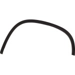 OE Style Rear Wheel Opening Molding for Volkswagen Tiguan 2012-2018, Textured Black, Left (Driver), 1-Piece, without R-Line Package, Replacement