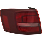 2011 - 2018 Volkswagen Jetta Tail Light Rear Lamp - Left (Driver)