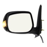Power Mirror for XB 2008-2015, Left (Driver) Side, Manual Folding, Non-Heated, Paintable, with Signal Light, Replacement