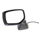 Power Mirror for 2015-2017 Subaru Legacy/Outback, Left (Driver), Manual Folding, Heated, Paintable, with Signal Light, without Blind Spot Detection (BSD), Up to March 2017, Replacement