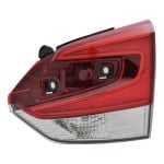 Tail Light for Subaru Forester 2019-2021, Right (Passenger), Inner, Lens and Housing, Halogen - CAPA-Certified, Replacement