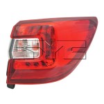 Tail Light for Subaru Outback 2015-2019 Right (Passenger), Outer, Lens and Housing, Halogen - CAPA-Certified, Replacement